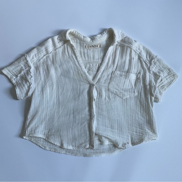 We The Free Crop V Neck - Picture 1 of 6